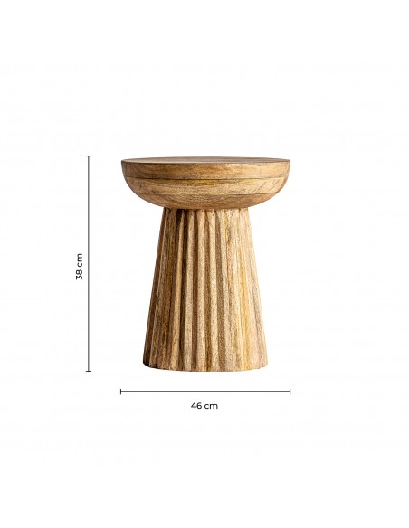 MESA AUXILIAR PLISSÉ WOOD