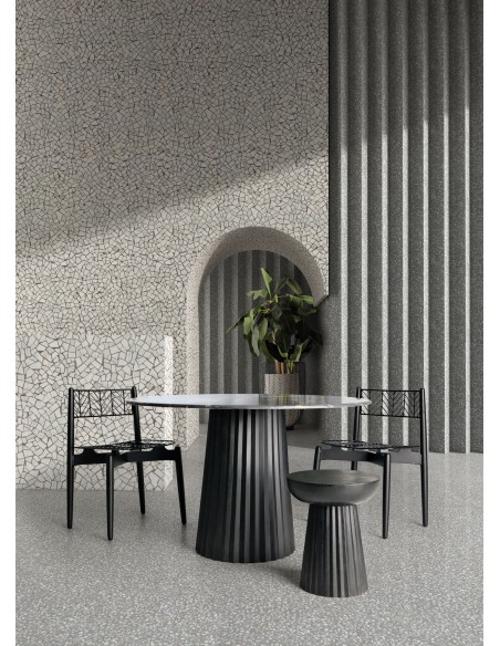 DINING TABLE PLISSÉ WOOD