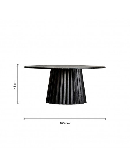 MESA DE CENTRO PLISSÉ WOOD