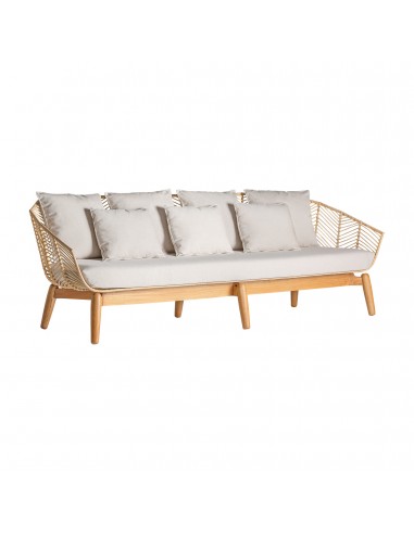 SOFÁ PLISSÉ RATTAN