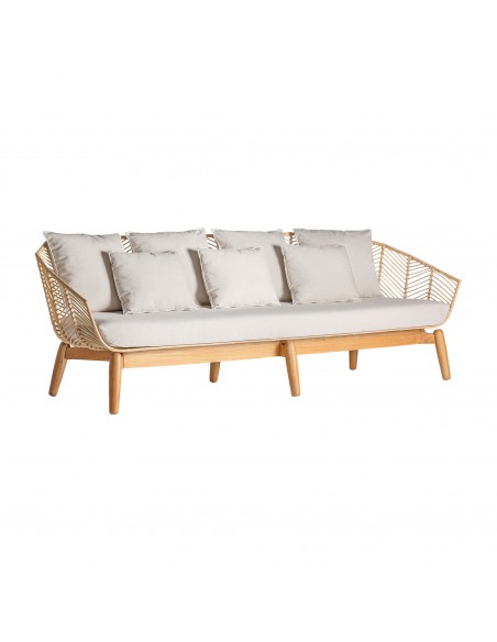 SOFÁ PLISSÉ RATTAN