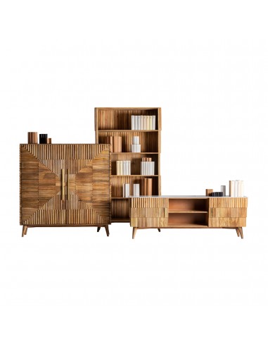 MUEBLE TV PLISSÉ WOOD