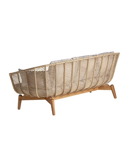 SOFÁ PLISSÉ RATTAN