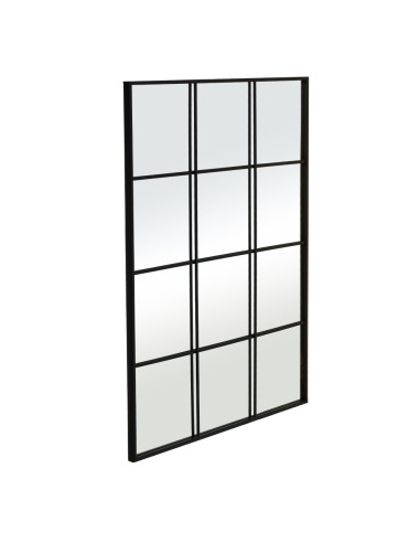 ESPEJO VENTANA METAL-CRISTAL DECORACIÓN 90 X 3 X 120 CM