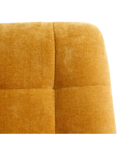 SILLA AMARILLO TEJIDO-METAL SALÓN 44...