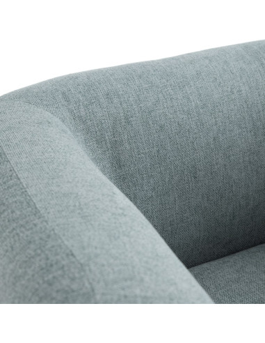SILLÓN AZUL TEJIDO-MADERA SALÓN 81 X...