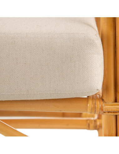 SILLÓN CON COJÍN NATURAL RATÁN SALÓN...
