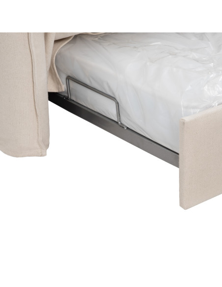 SOFÁ-CAMA NIDO BEIGE TEJIDO SALÓN 215 X 100 X 97 CM