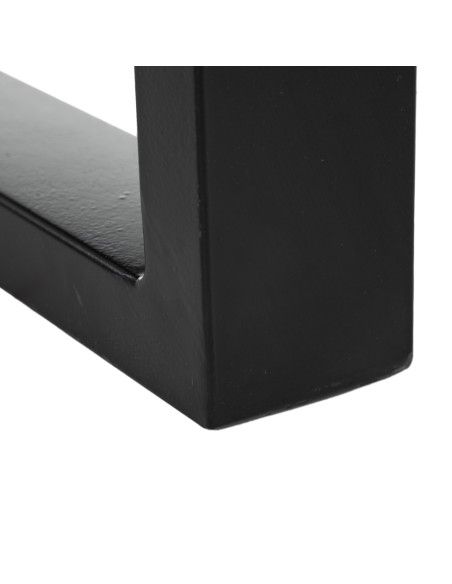 MESA COMEDOR NATURAL-NEGRO 160 X 90 X 76 CM