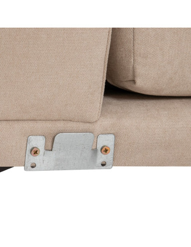 SOFÁ CHAISE LONGUE BEIGE GRISÁCEO 284...