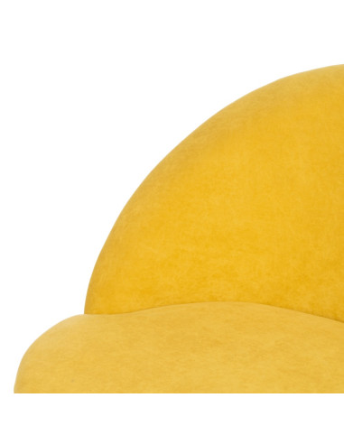SILLÓN TERCIOPELO AMARILLO...