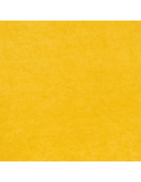 SILLÓN TERCIOPELO AMARILLO TEJIDO-MADERA 71 X 73 X 72 CM