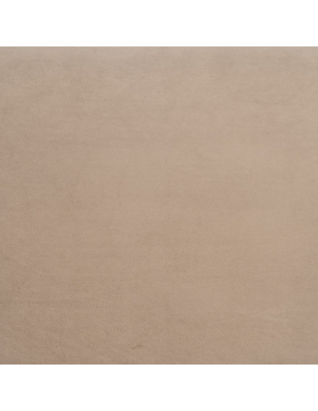 SOFÁ 3 PLAZAS TERCIOPELO CHAMPÁN 225 X 92,50 X 83 CM