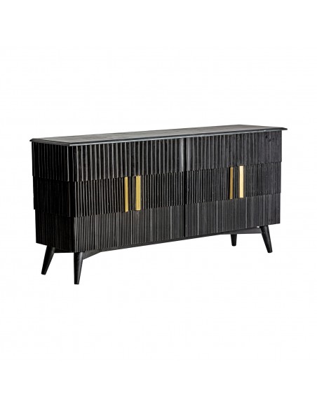 BUFFET PLISSÉ WOOD