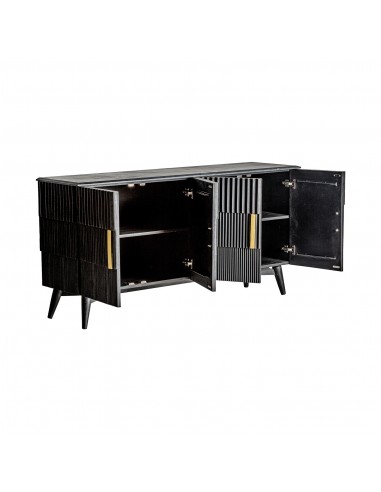 BUFFET PLISSÉ WOOD