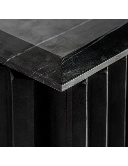 BUFFET PLISSÉ WOOD